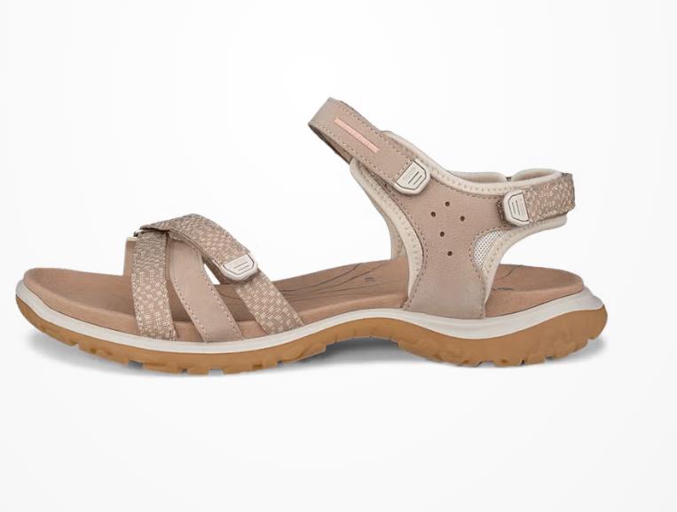 ECCO Offroad Roam Sandalias  de nobuk para mujer BEIG